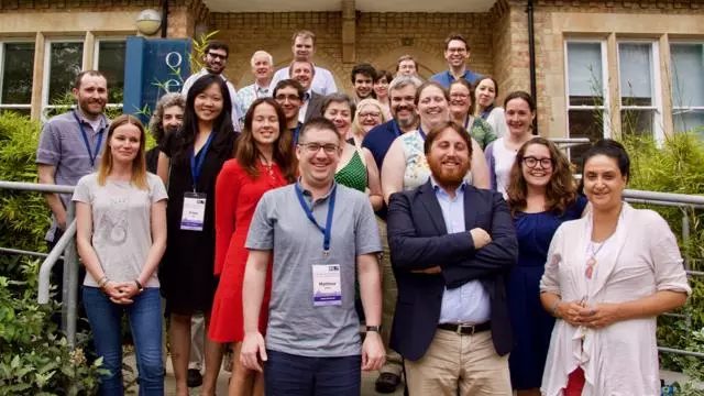 Digital Musicology workshop at the Digital Humanities at Oxford Summer School 2017 - photo of participants