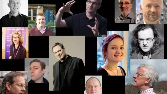 Photo montage of some of the people contributing to the project