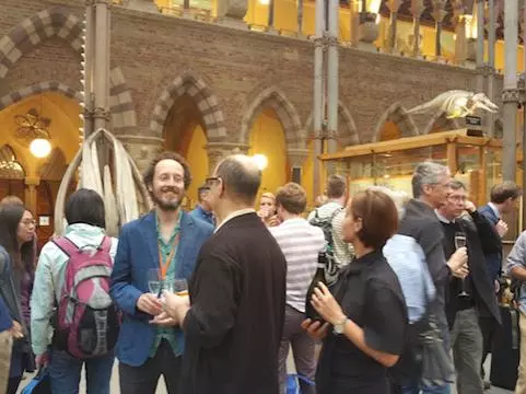 DHOxSS opening reception at Oxford's Museum of Natural History